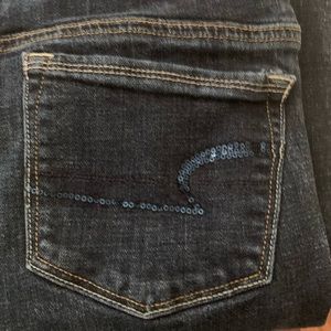 American eagle jeans size 14 skinny kick
